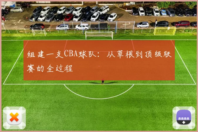组建一支CBA球队：从草根到顶级联赛的全过程
